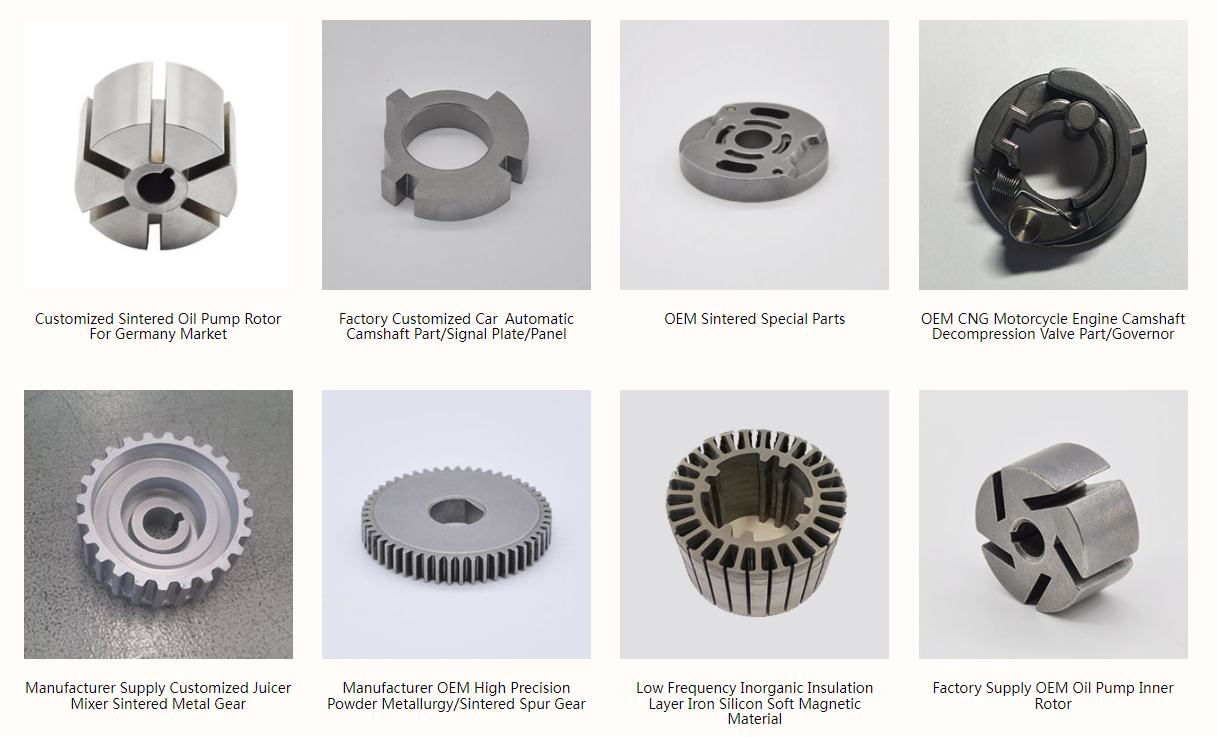 Manufacturer sintered metal structure metal parts